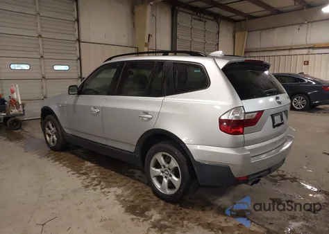 2007 BMW X3 3.0Si z USA, uszkodzony, nr VIN WBXPC93467WF06776